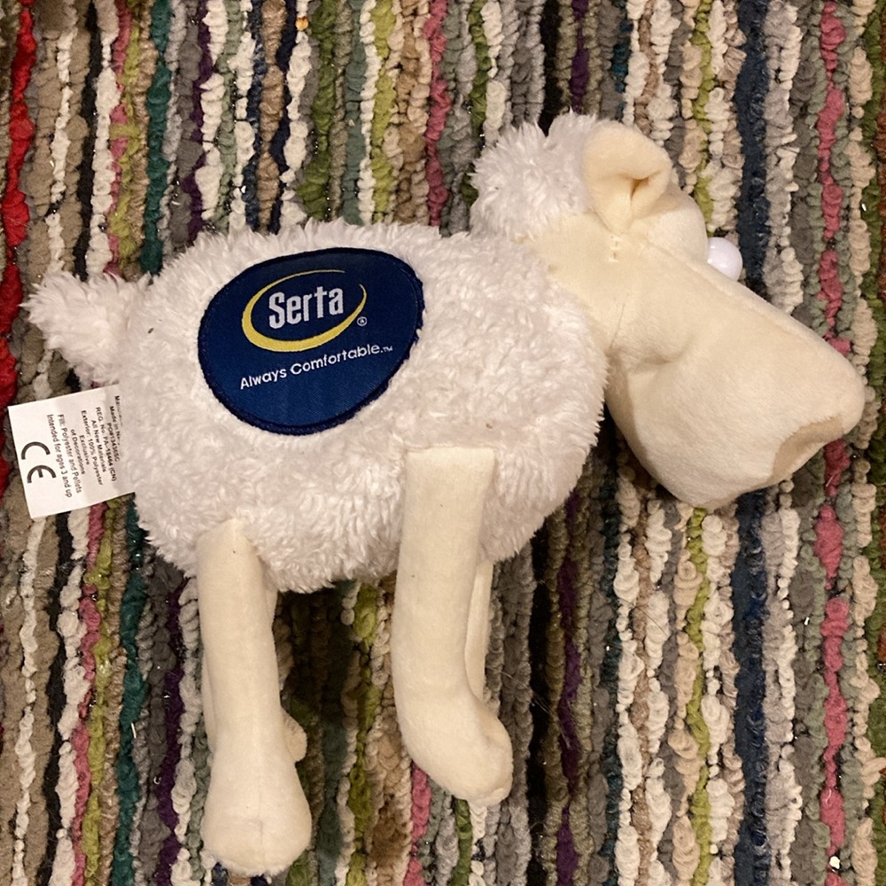 Serta sheep stuffed animal
